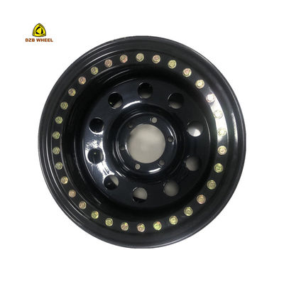 qualità  Real Beadlock Guaranteed Customization 4*4 Welding Steel Wheel 15*6 Inch Offroad Beadlock Wheels 4*4 Steel Rims fabbrica