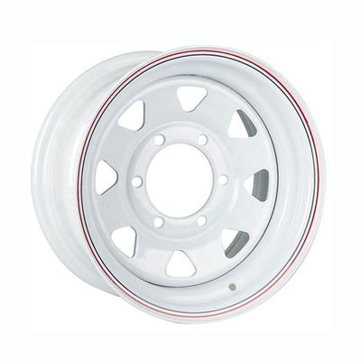 Head To Trailer And Vehicle Ford Wheelsky Factory 16 Inch Direct 16x7J 6x139.7 Eight Spoke Off Road 4x4 Car Wheel Steel Rim